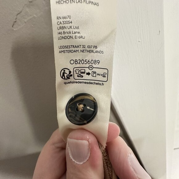 Anthropologie The Avery Pleated Wide-Leg Trousers MEDIUM Maeve Linen Edition - Picture 15 of 15